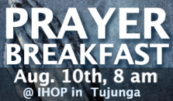Prayer Breakfast - Aug. 10th